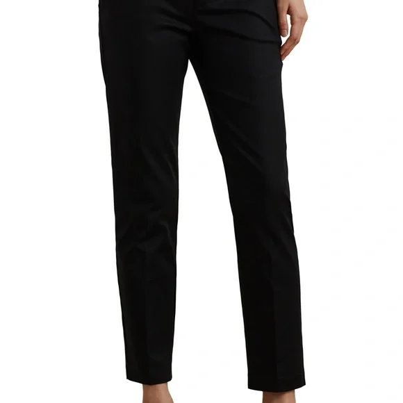 Ralph Lauren Black Straight Leg Pants - Picture 2 of 6